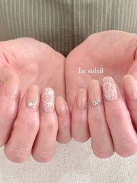 レースネイル　by mikiko