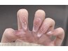 【HAND】チップ長さ出し10本+マグネットネイル¥10000