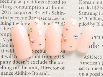 ニコルーム(Nico Room)/かわいいパステルストーンネイル