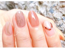 レイ ネイルアンドセレクトショップ(Lei Nail&Selectshop)/ニョロ×べっ甲×ミラー