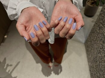 ネイルケア+マニキュア