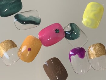 ネイルアンドアイラッシュ アールイー(Re)/Simple Art 6500