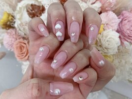 ☆シンプルピンクネイル☆