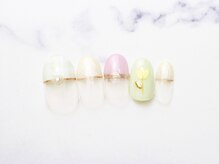 池袋ネイルサロン イイネイル(Ee-Nail)/チェツク＆チューリップ初￥6980