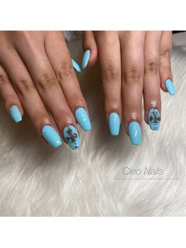 クレオネイルズ(Cleo Nails)/ブルーワンカラー