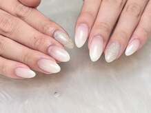 トラストネイル 佐野店(TRUST Nail)/ホワイトグラデーション