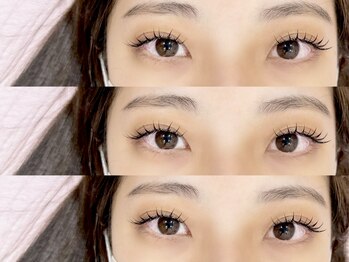ミライ トータルビューティーサロン(mirai)の写真/【大人気!パリジェンヌ¥4,950】話題の&healthyでパッチリ!韓国風束感マツエク/まつ毛パ-マでお化粧も楽に♪