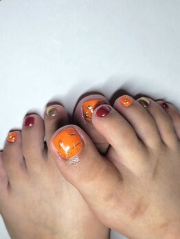 ハロウィンネイル