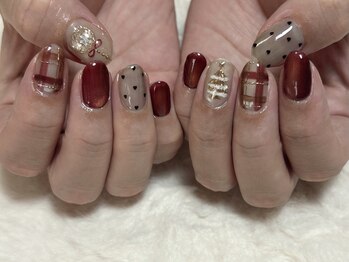 アルファシャルル 那覇 おもろまち(α.chalulu)/クリスマス/持ち込み/ボルドー