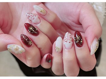 レアネイル 新宿(le'a nail)/ツイードデザイン