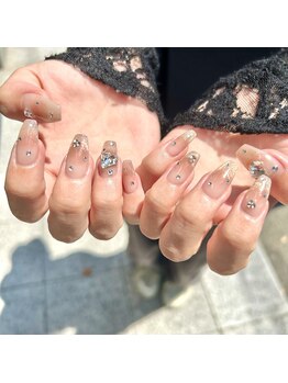 ネイル アヴァンス JR和歌山店(Nail AVANCE.)/圧倒的かわいい！チークネイル！