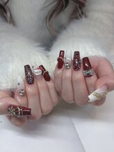 ブルーデイジー 栄本店(Blue daisy)/kittyちゃん/Christmas nail