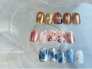 ルメス バイ オルト 津島(Lumess by alt)の写真/【カラー変更も可能◎】デザインにお悩みの方に!シンプル～ニュアンスまでデザイン豊富![津島/ネイル/個室]