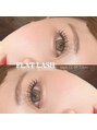 アイラッシュサロン ブラン ドリームタウンALi店(Eyelash Salon Blanc) <フラットラッシュ> クリアマスカラで流行りの束感仕上げ☆