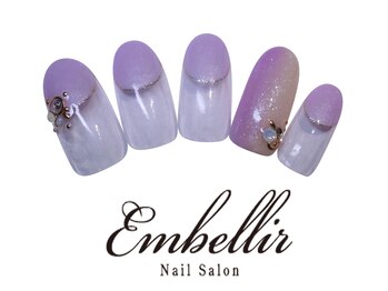 アンベリール 横浜店(Embellir)/(304)縦カラーグラデネイル
