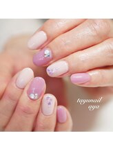 たゆ ネイル(たゆnail)/パープルネイル