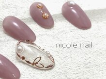 ニコルネイル(nicole nail)/H1151　Leaf ￥10000