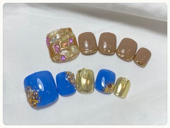 ナナズネイル 西小倉店(NANA's Nail)/フットネイルサンプル