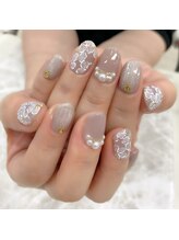ネイルサロン クール(Nailsalon Coeur)/スモーキーネイル