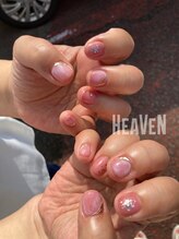 ネイルサロンヘヴン 国分店(Nail SaLoN Heaven)/ピンクネイル