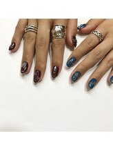 苑琳爪工(erin nail)/ひと癖ニュアンスワイヤーネイル
