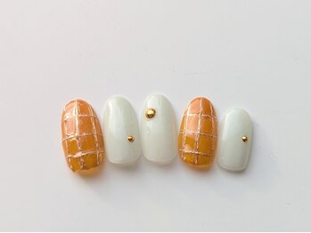 グラフチェックネイル