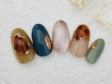 ビオトーププラス 銀座7丁目店(bio tope+)/べっこうネイル　銀座フィルイン