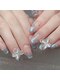 クイーンズビューティーサロン 歌舞伎町店(Queen's beauty salon)の写真/上品さとキュートさのいいとこ取り！万人ウケ抜群の最愛ネイルデザイン《韓国/ワンホン》デザイン大人気♪