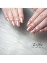 フーフロー(Fooflow)/ピンク×ホワイトミラー