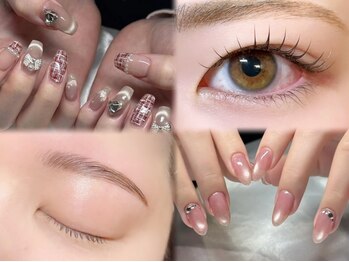 ムーズファム(Mus' Fam)の写真/仕事で忙しい方や子育て中のママなど時間がない方に大人気の同時施術！毎月の美容メンテが同時に叶う♪