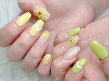 ノア ネイル(Noa Nail)/フラワーネイル　春ネイル