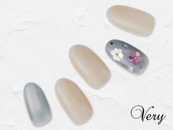 キラキラホログラムネイル