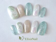 エリクサーネイル 五反田(Elixir Nail)/定額a シンプル／クーポン使用