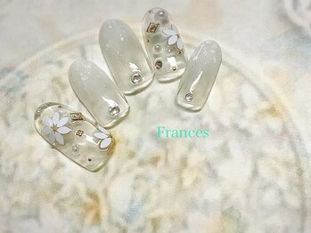 フランセス(Frances)/ホワイトネイル