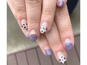 ダルメシアンネイル