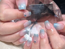 グラデーション☆ラメグラ☆ケア