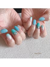 オーサムブロッサム 茅ヶ崎店(AwesomeBlossom)/海ネイル