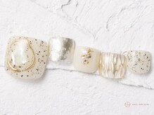 ネイルメゾン 池袋店(NAIL MAISON)/ダルメシアンミラー¥11000