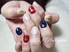 クリスマスネイル
