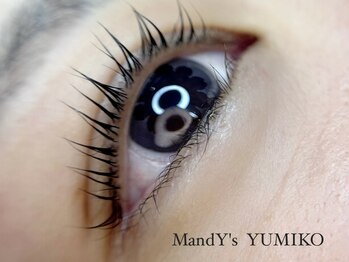 マンディーズ(MandY's)/まつ毛パーマ/根本立ち上げ