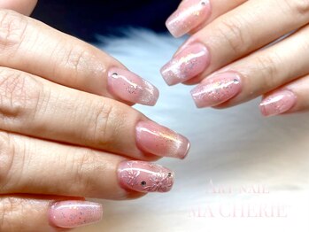 マシェリ(MA CHERIE)/マグネットフレンチ×フラワー