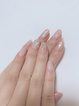 ネイルサロン アミ(Amie)の写真/イベント・SNS映えネイルはAmieにお任せ★男女共に好感度の高い愛されデザインで大人の華やかさをプラス!