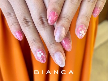 ビアンカ ネイルサロン 大宮店(Bianca)/桜デザインネイル
