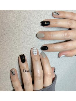 ダリア(Daria)/猫ネイル