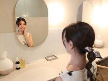 ハリノヒ 本町院の雰囲気（メイク直しスペースご用意しています『肌管理・美肌・小顔』）