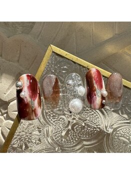 ハーティーネイル 自由が丘南口店(heartynail)/定額ネイル/ニュアンス/手書き