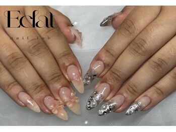 エクラ 大阪梅田(Eclat)/アシンメトリーネイル*大阪梅田