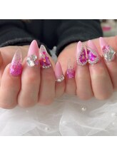 アートネイル ギャラリー(Art nail Gallery)/ガーリー全開デザイン♪