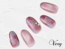 色遊びニュアンスネイル