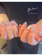 オンドットネイルサロンバイティントプラス(on. nailsalon by tint+)/マグネット＋アート